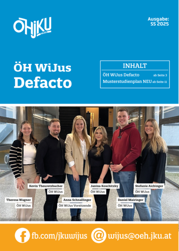ÖH WiJus Defacto - SS 25 ÖH WiJus Defacto - SS 25