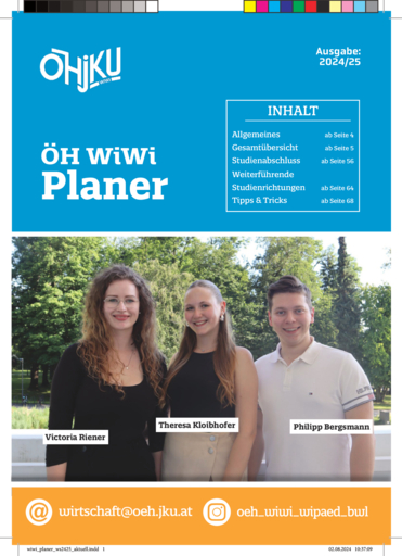 ÖH WiWi Planer - 2024/25 ÖH WiWi Planer - 2024/25