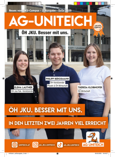Neues vom JKU-Campus - 2. Ausgabe - SoSe 2025 Neues vom JKU-Campus - 2. Ausgabe - SoSe 2025